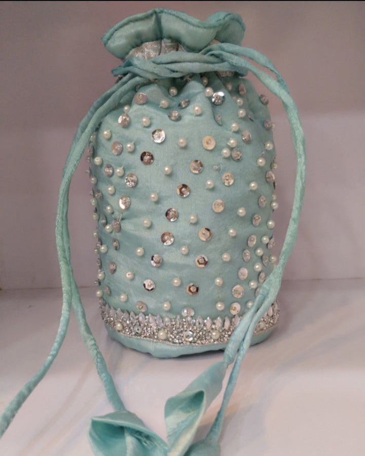 Ice Blue Pouch