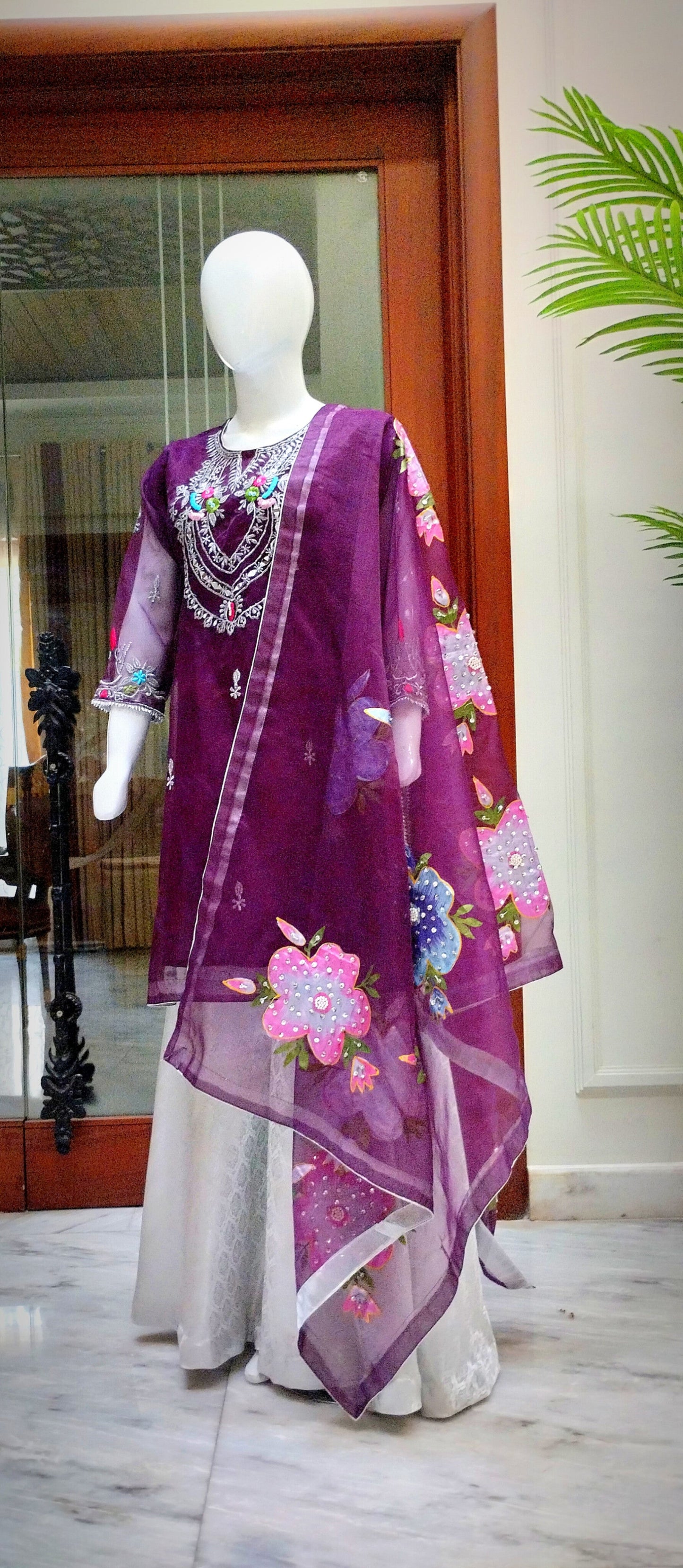 Amber Sharara Set