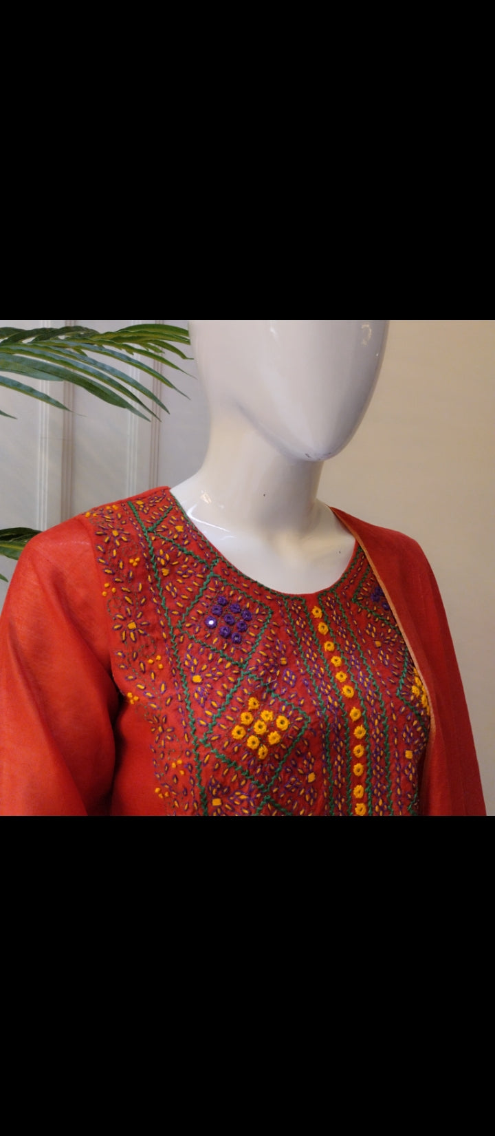 Embroided 3piece