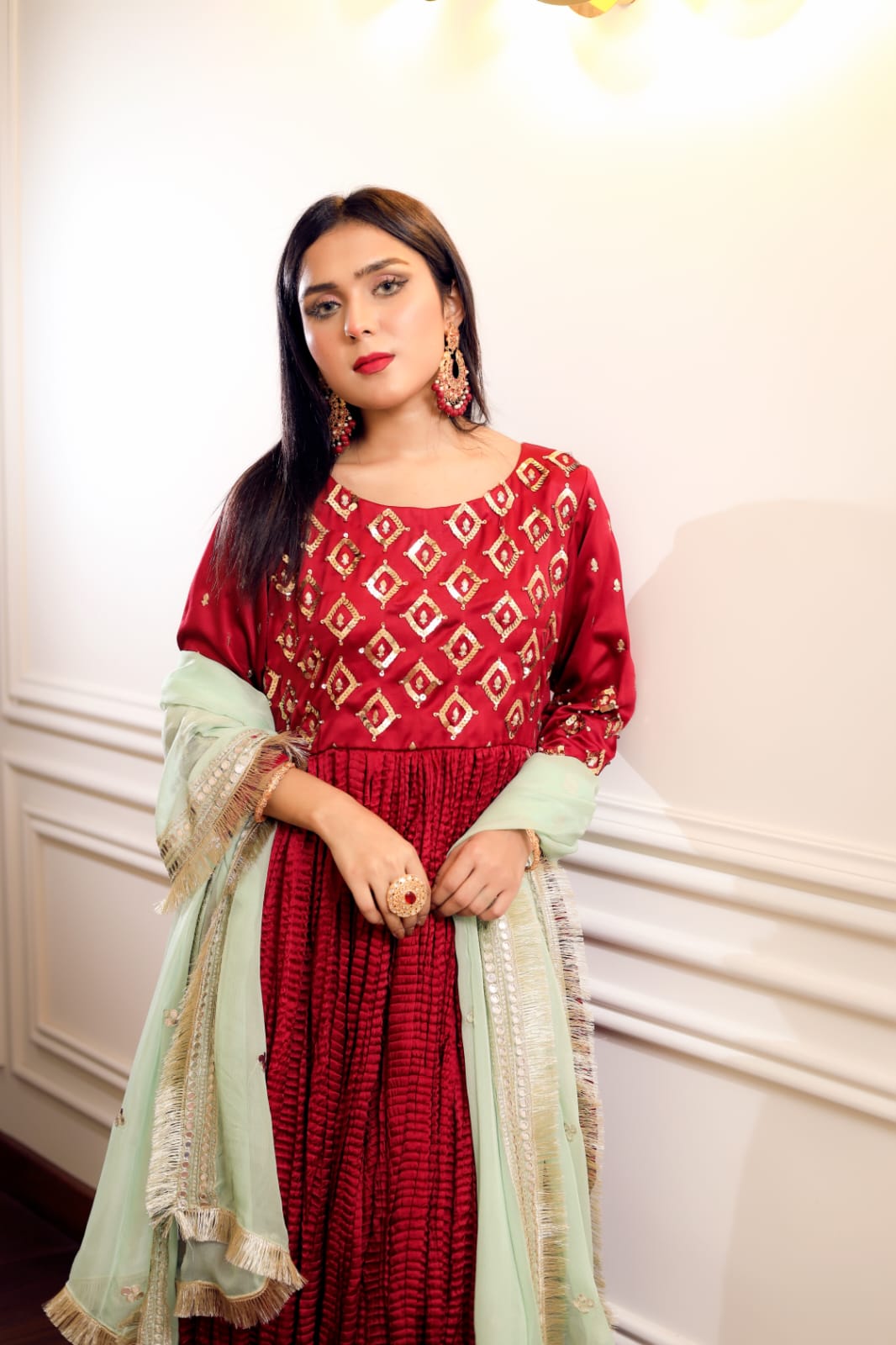 Crush Silk Maxi