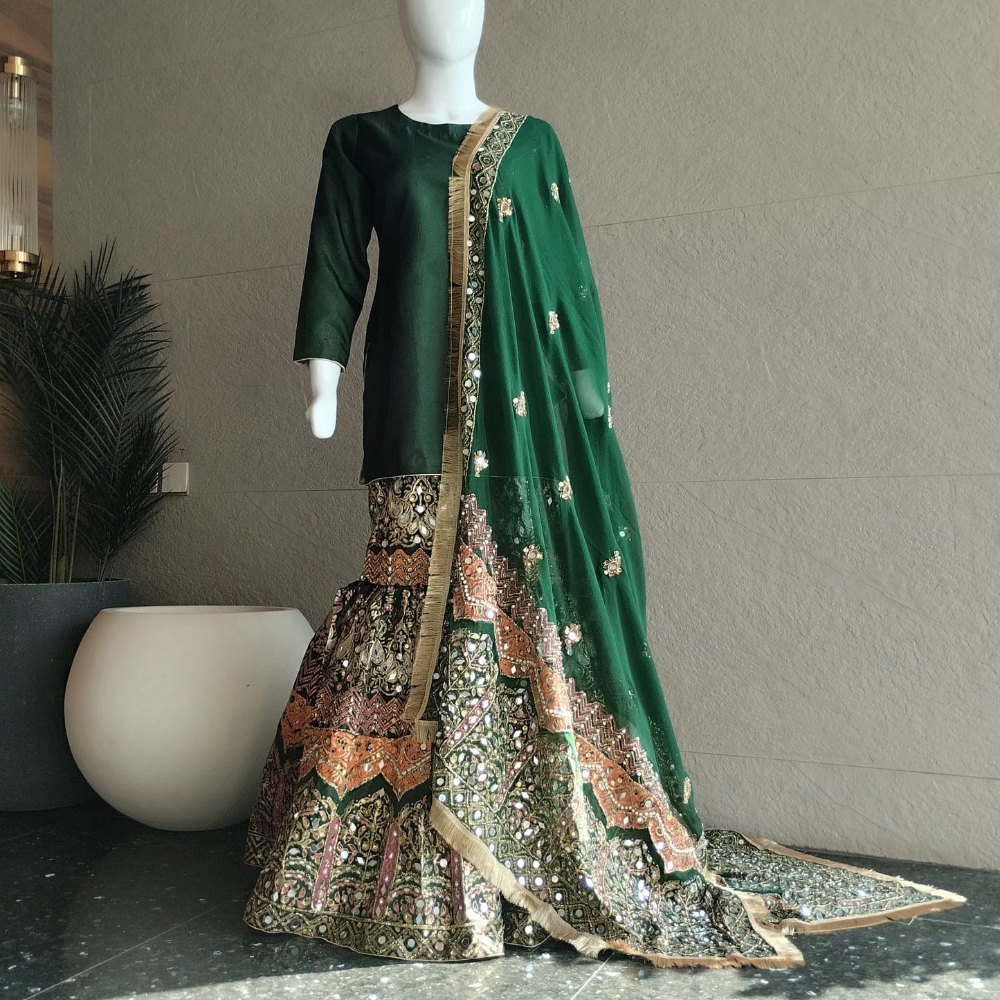 Mughlia Gharara Set