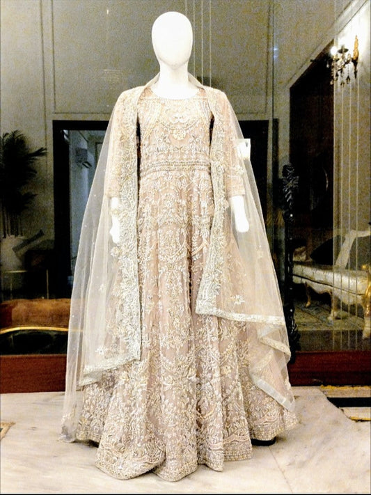 Lilac Beauty Bridal Peshwas