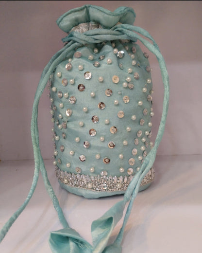 Ice Blue Pouch