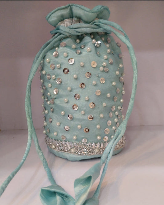 Ice Blue Pouch