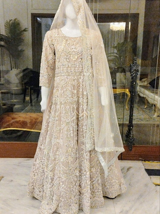 Lilac Beauty Bridal Peshwas