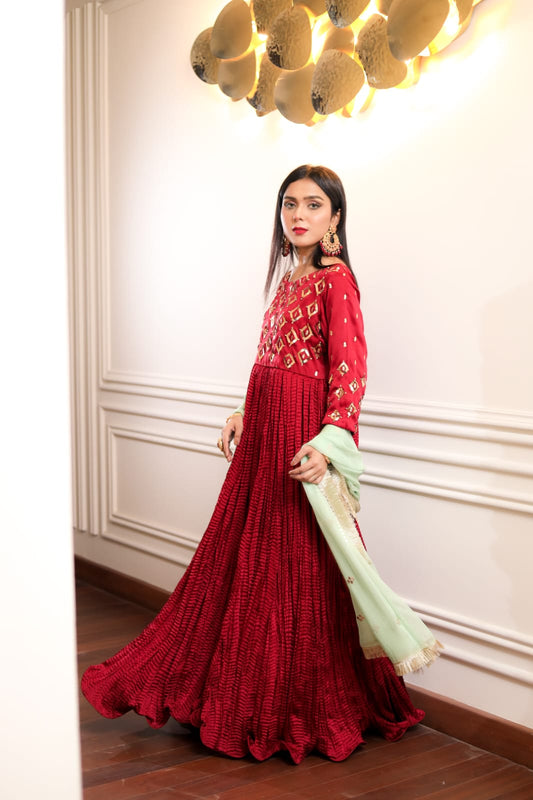 Crush Silk Maxi