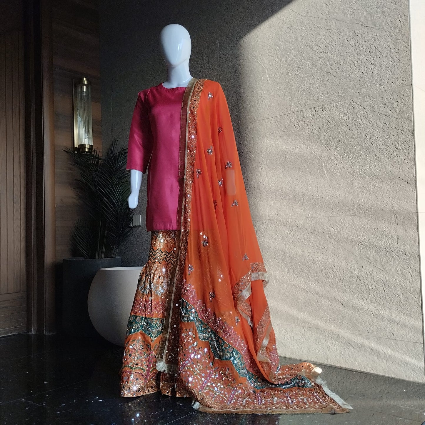 Mughlia Gharara Set