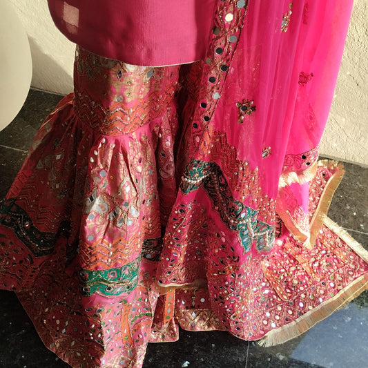 Mughlia Gharara Set