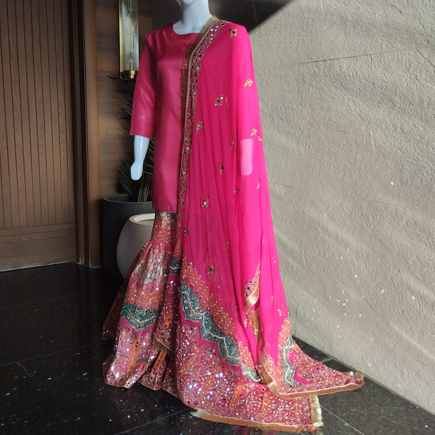 Mughlia Gharara Set