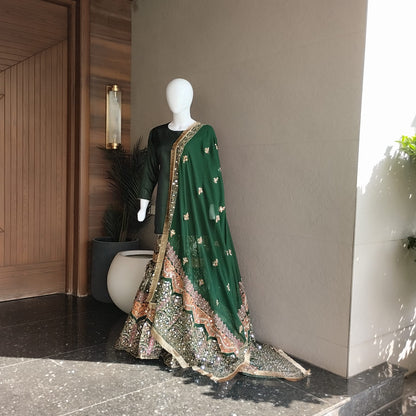Mughlia Gharara Set